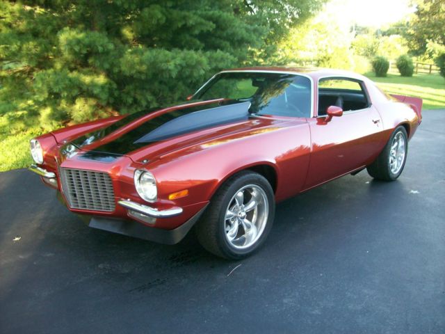 1971 prowler orange Chevrolet Camaro Coupe