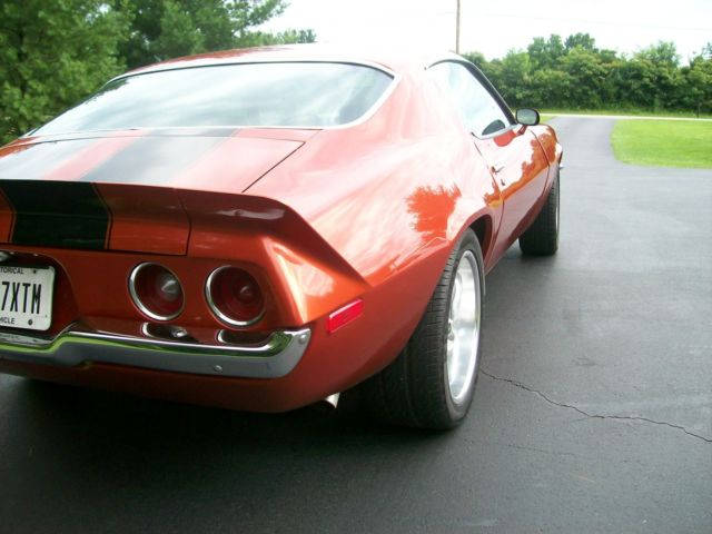 1971 prowler orange Chevrolet Camaro Coupe