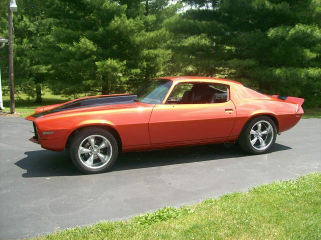 1971 prowler orange Chevrolet Camaro Coupe