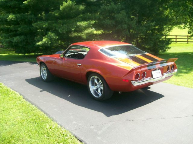 1971 prowler orange Chevrolet Camaro Coupe