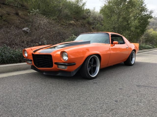 1971 Orange Chevrolet Camaro Coupe