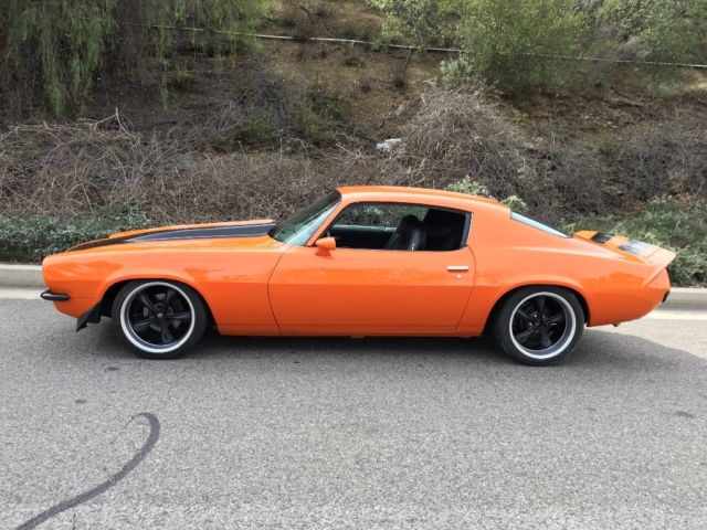 1971 Orange Chevrolet Camaro Coupe