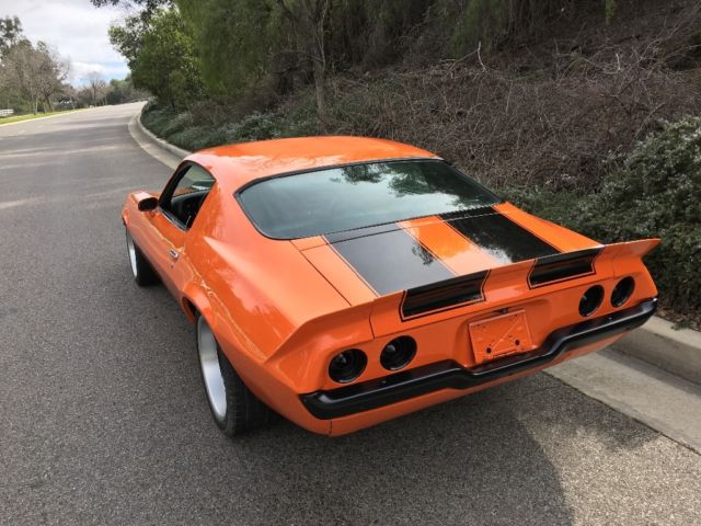 1971 Orange Chevrolet Camaro Coupe