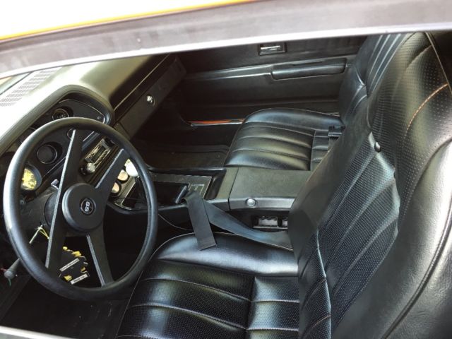 1971 Orange Chevrolet Camaro Coupe