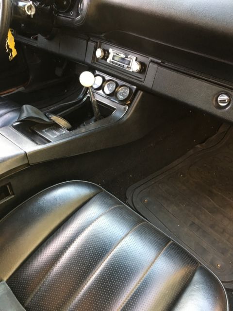 1971 Orange Chevrolet Camaro Coupe