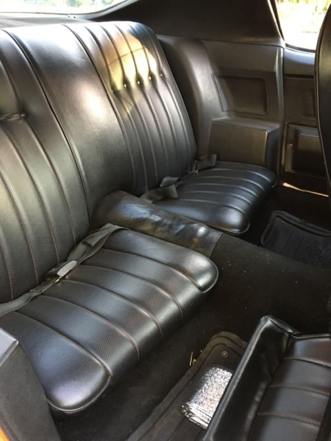 1971 Orange Chevrolet Camaro Coupe