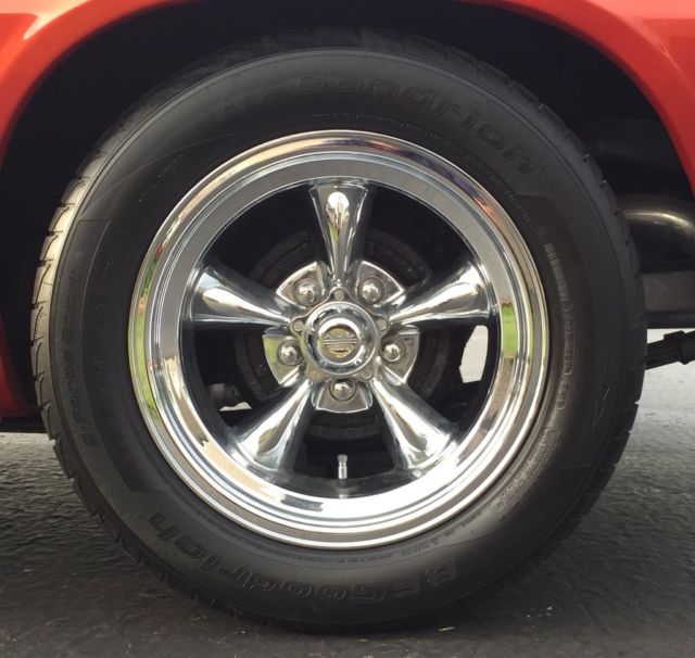 1971 Orange Chevrolet Camaro 2 Door