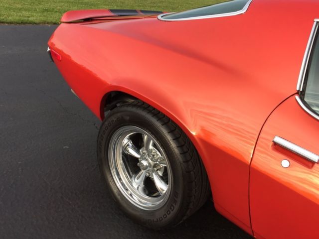 1971 Orange Chevrolet Camaro 2 Door