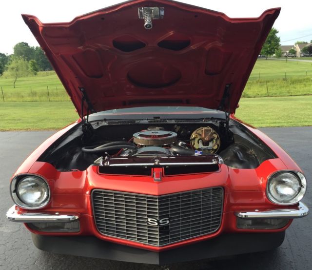 1971 Orange Chevrolet Camaro 2 Door