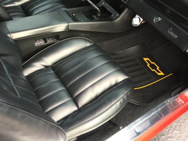 1971 Orange Chevrolet Camaro 2 Door