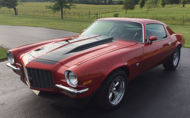 1971 Orange Chevrolet Camaro 2 Door