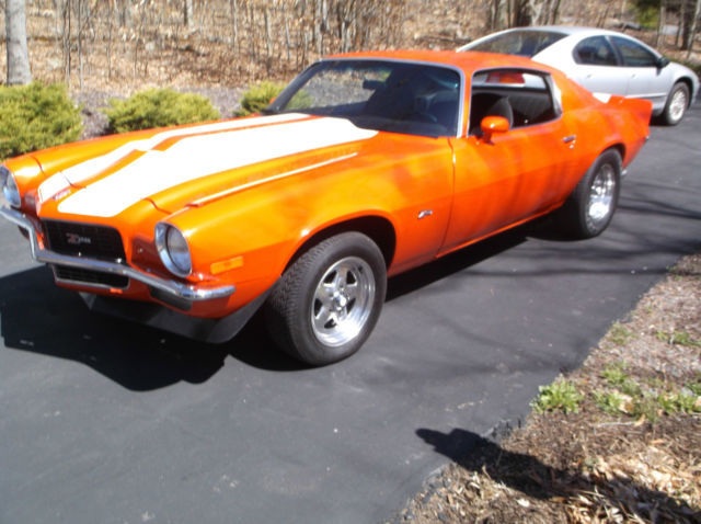 1971 Orange Chevrolet Z - 28 Coupe