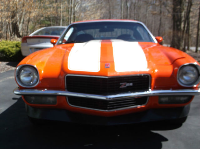1971 Orange Chevrolet Z - 28 Coupe