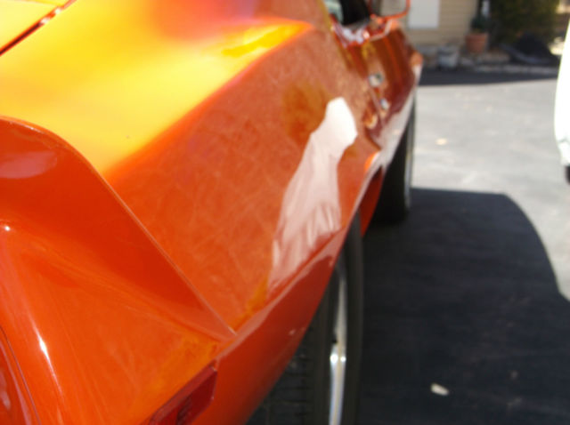 1971 Orange Chevrolet Z - 28 Coupe