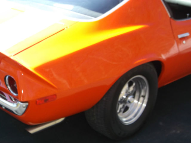 1971 Orange Chevrolet Z - 28 Coupe