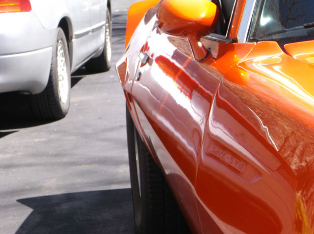 1971 Orange Chevrolet Z - 28 Coupe