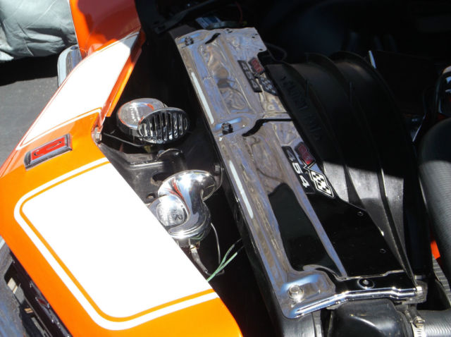 1971 Orange Chevrolet Z - 28 Coupe