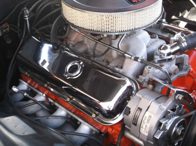 1971 Orange Chevrolet Z - 28 Coupe