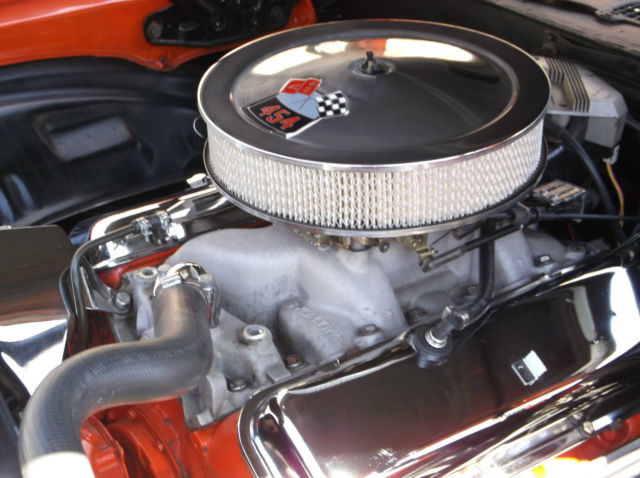 1971 Orange Chevrolet Z - 28 Coupe