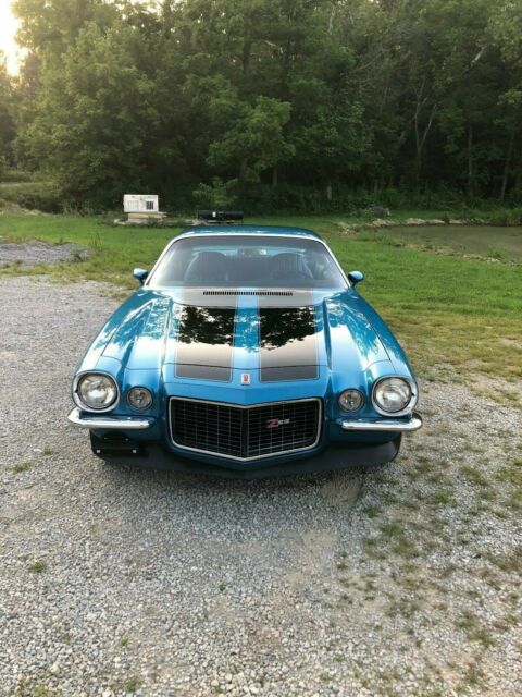 1971 Blue Chevrolet Camaro Coupe