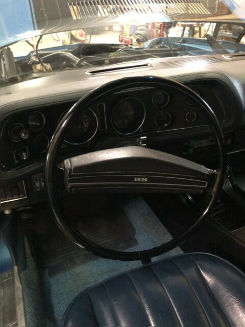 1971 Blue Chevrolet Camaro Coupe