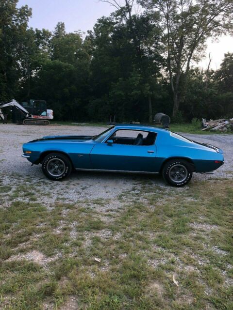 1971 Blue Chevrolet Camaro Coupe