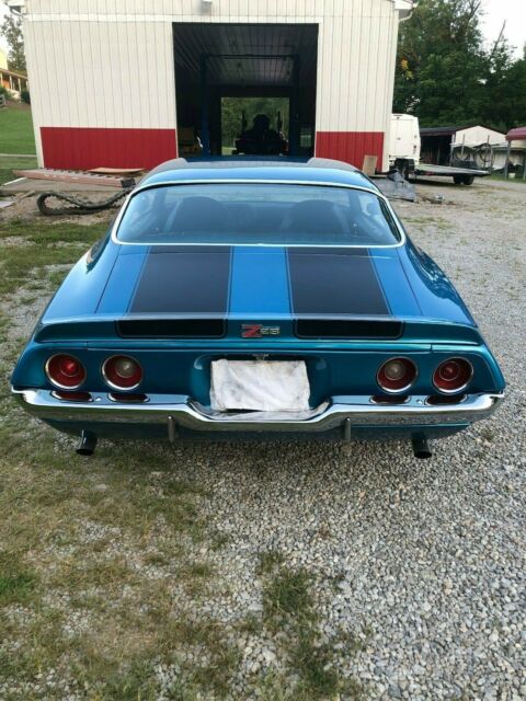 1971 Blue Chevrolet Camaro Coupe