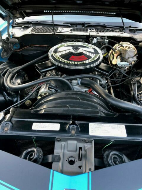 1971 Blue Chevrolet Camaro Coupe