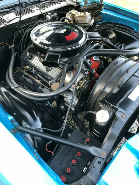 1971 Blue Chevrolet Camaro Coupe