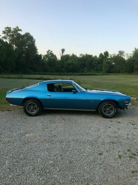 1971 Blue Chevrolet Camaro Coupe