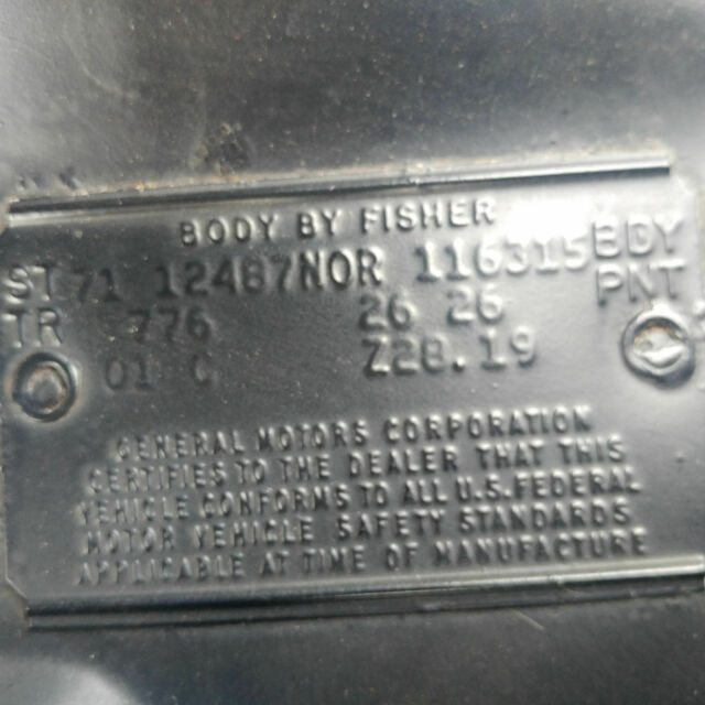 1971 Blue Chevrolet Camaro Coupe