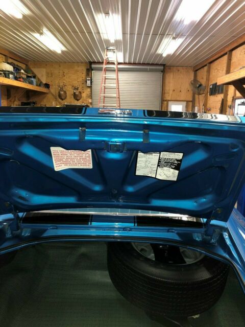 1971 Blue Chevrolet Camaro Coupe