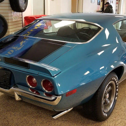 1971 Blue Chevrolet Camaro