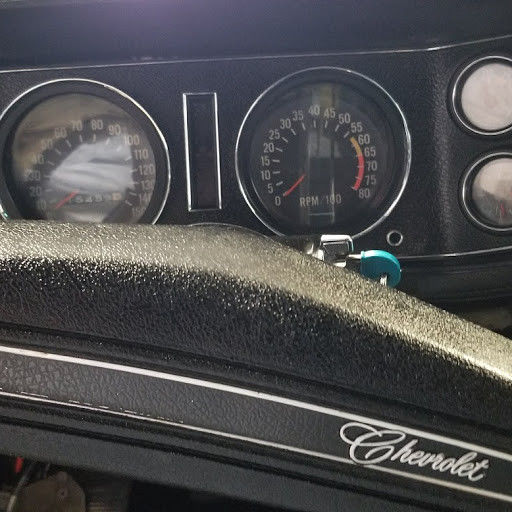 1971 Blue Chevrolet Camaro