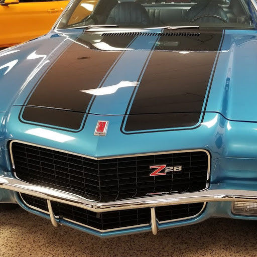 1971 Blue Chevrolet Camaro