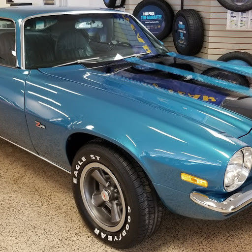 1971 Blue Chevrolet Camaro