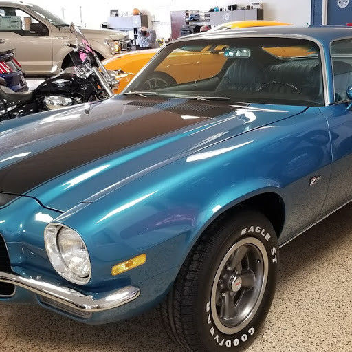 1971 Blue Chevrolet Camaro