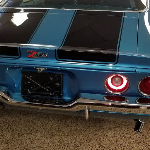 1971 Blue Chevrolet Camaro