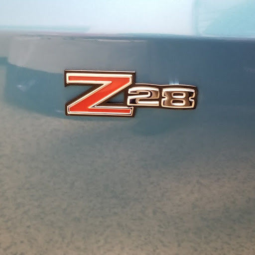 1971 Blue Chevrolet Camaro