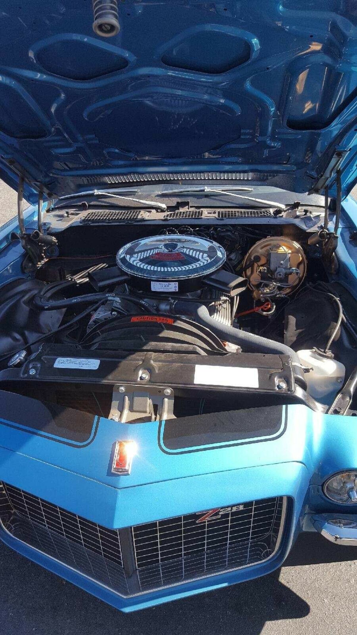 1971 Blue Chevrolet Camaro Coupe