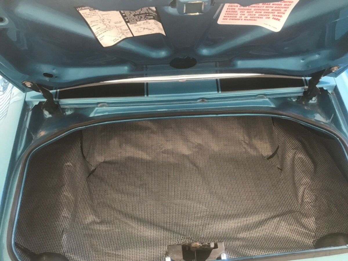 1971 Blue Chevrolet Camaro Coupe