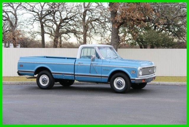 1971 Blue Chevrolet C/K Pickup 2500