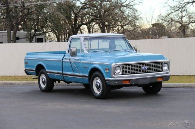 1971 Blue Chevrolet C/K Pickup 2500