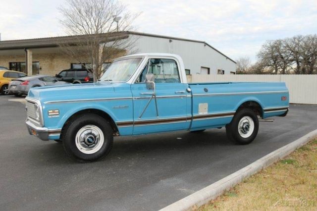 1971 Blue Chevrolet C/K Pickup 2500