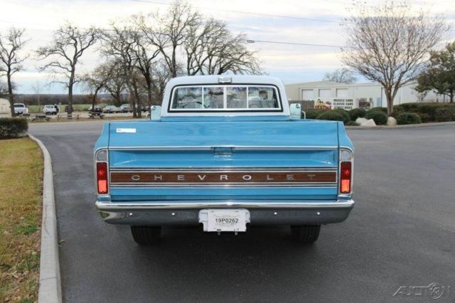 1971 Blue Chevrolet C/K Pickup 2500