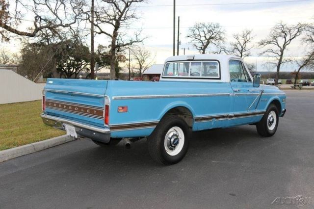 1971 Blue Chevrolet C/K Pickup 2500