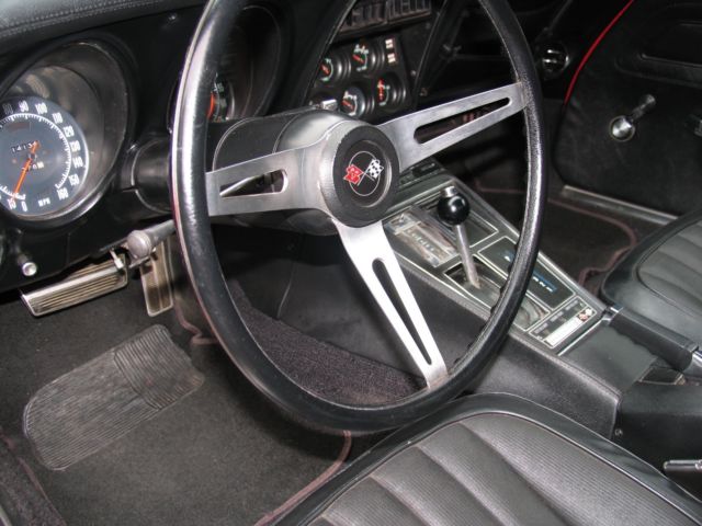 1971 Red Chevrolet Corvette Coupe