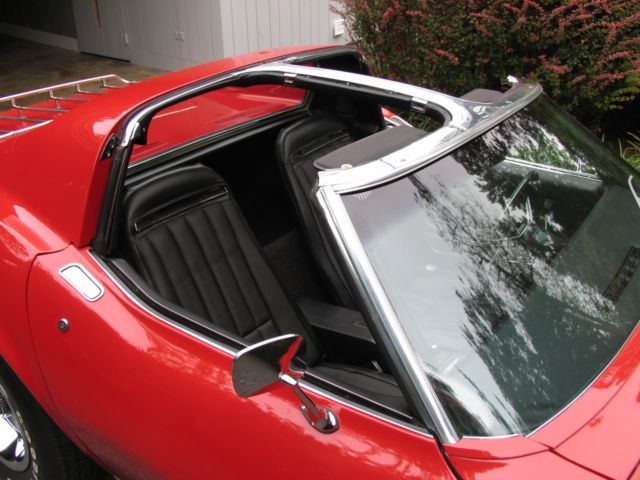 1971 Red Chevrolet Corvette Coupe