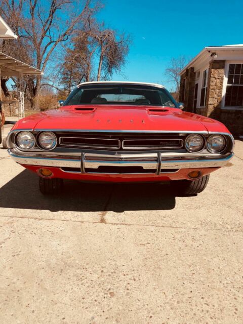1971 red Dodge Challenger Convertible