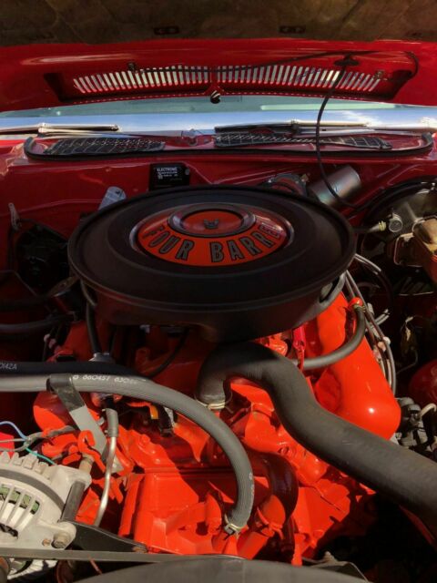 1971 red Dodge Challenger Convertible